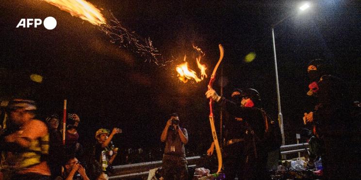 AFP photographer Anthony Wallace, winner of the Ville de Perpignan Rémi Ochlik Award 2020